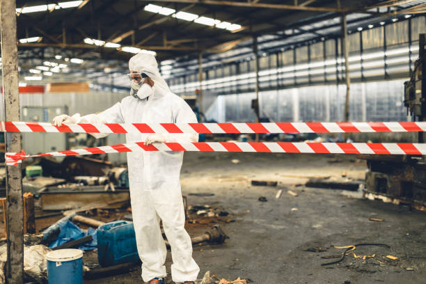 Professional Trauma Scene Cleanup technician working in Los Alamos, CA